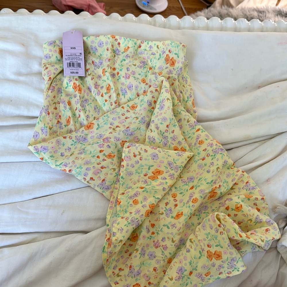 Target brand new floral maxi skirt